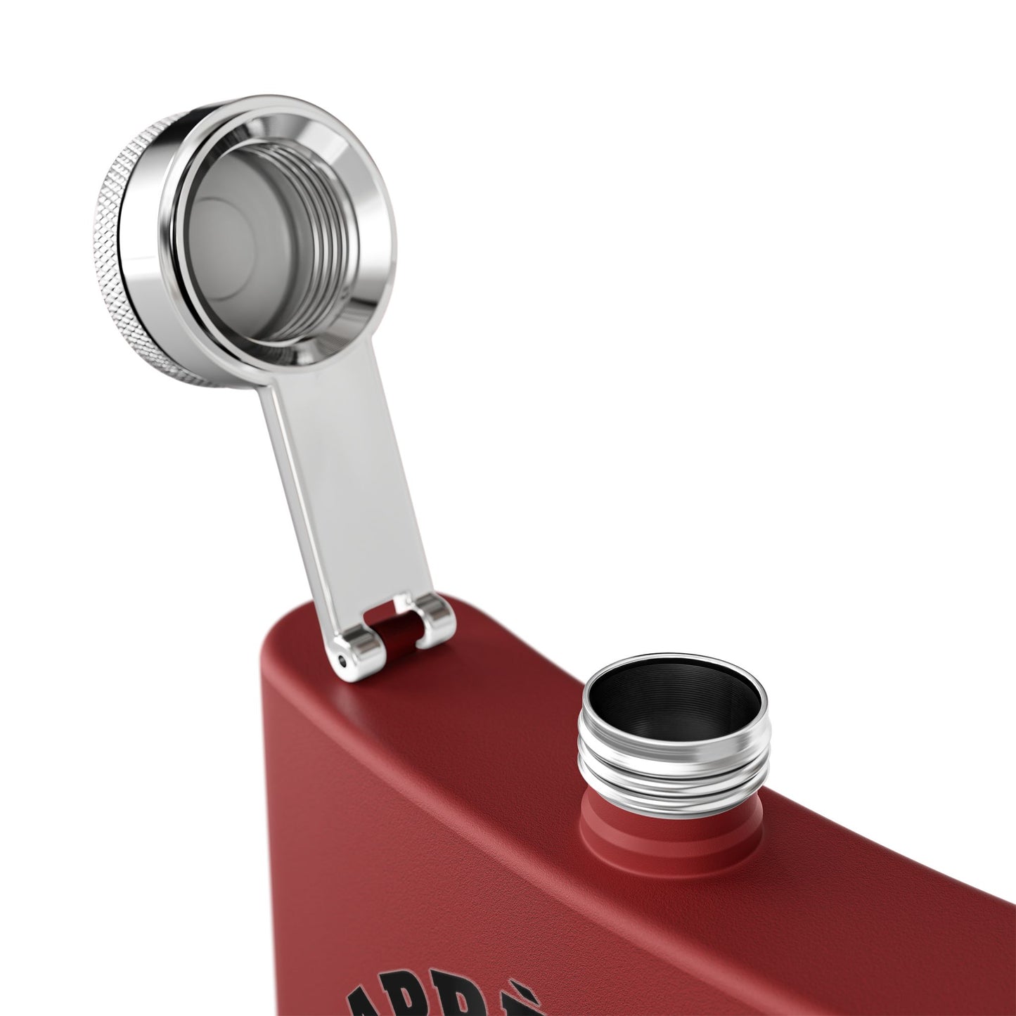 Après-Ski Is My Sport, Flask, Stainless Steel Hip Flask, Skiing and Snowboarding accessories, 6oz