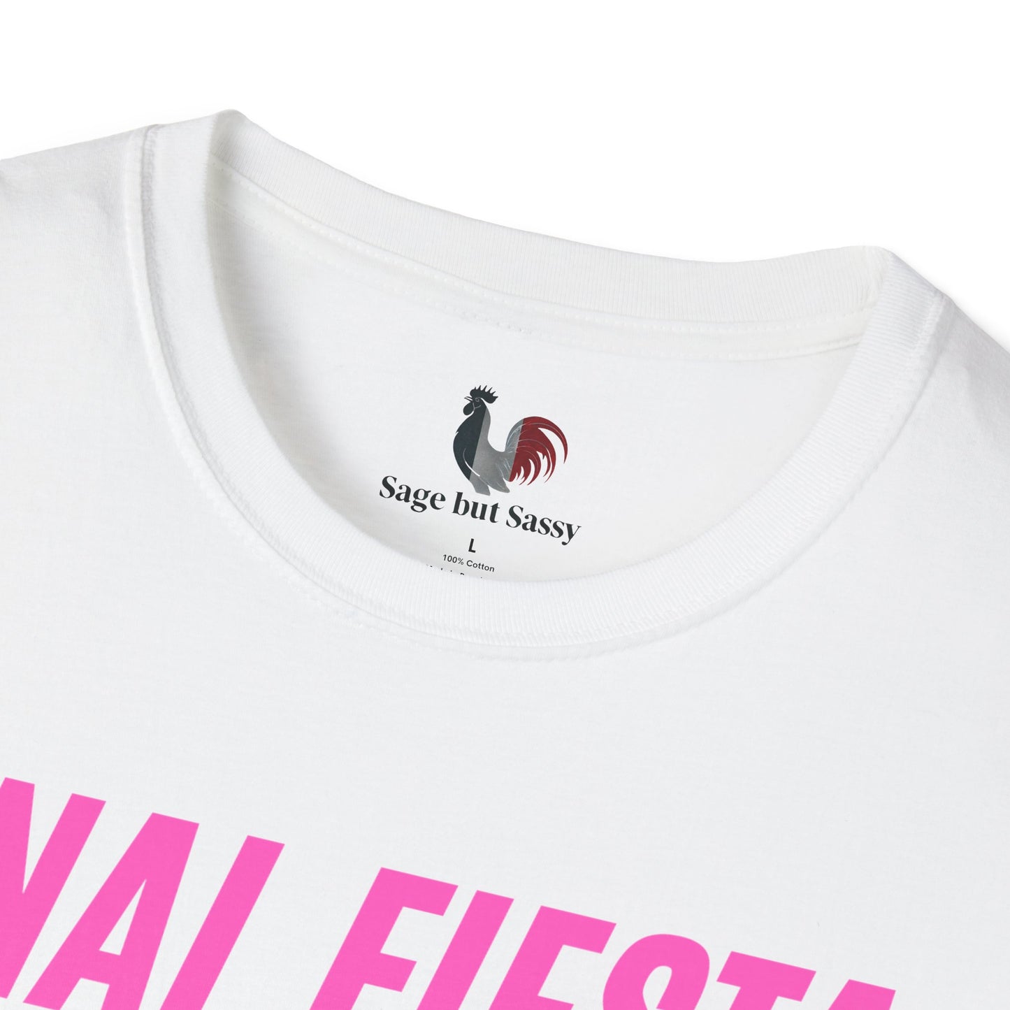 Final fiesta. Regret tomorrow, T-Shirt, Funny Bachelorette Party Tee