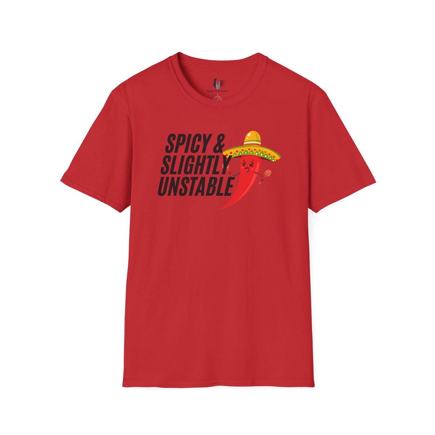 Spicy and slightly unstable, T-Shirt, Funny Cinco de Mayo gift