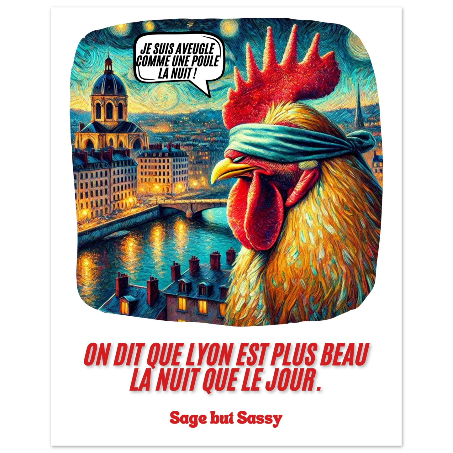 Classic Matte Paper Poster | Lyon.