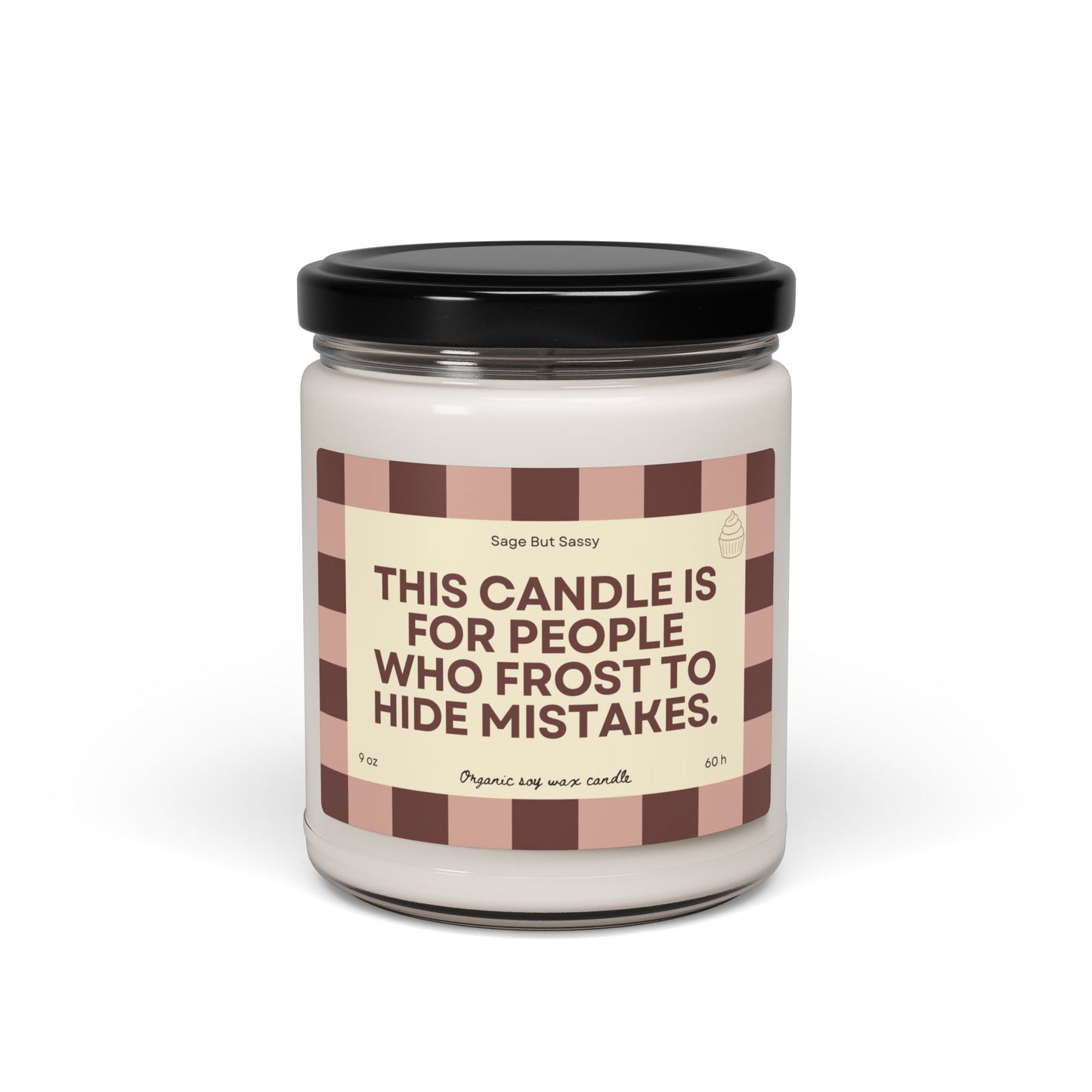 Baking/cooking Soy Candle, hobbies, gift for him/her