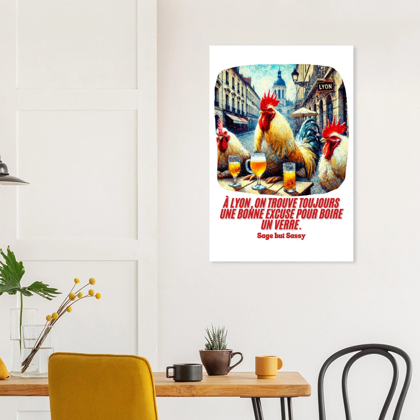 Classic Matte Paper Poster | Lyon.