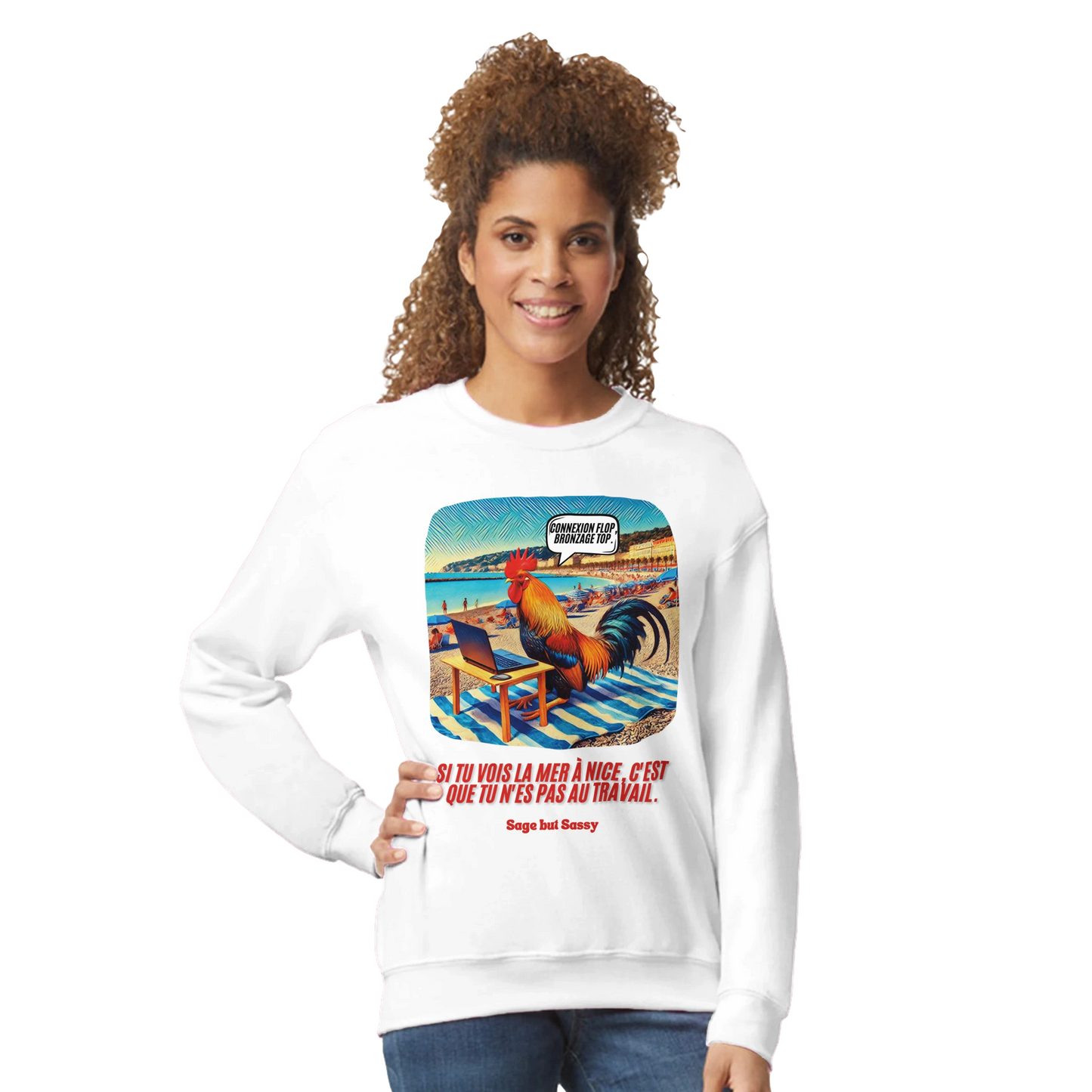 Classic Unisex Crewneck Sweatshirt | Provence | Sud | Nice.