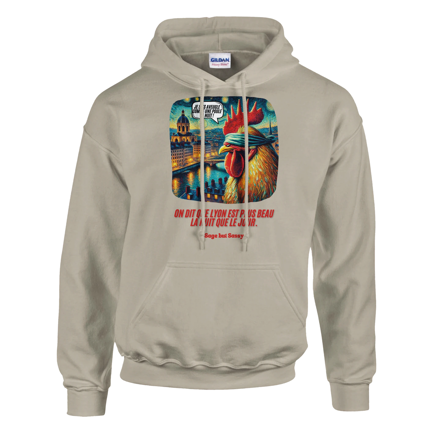 Classic Unisex Pullover Hoodie | Lyon.