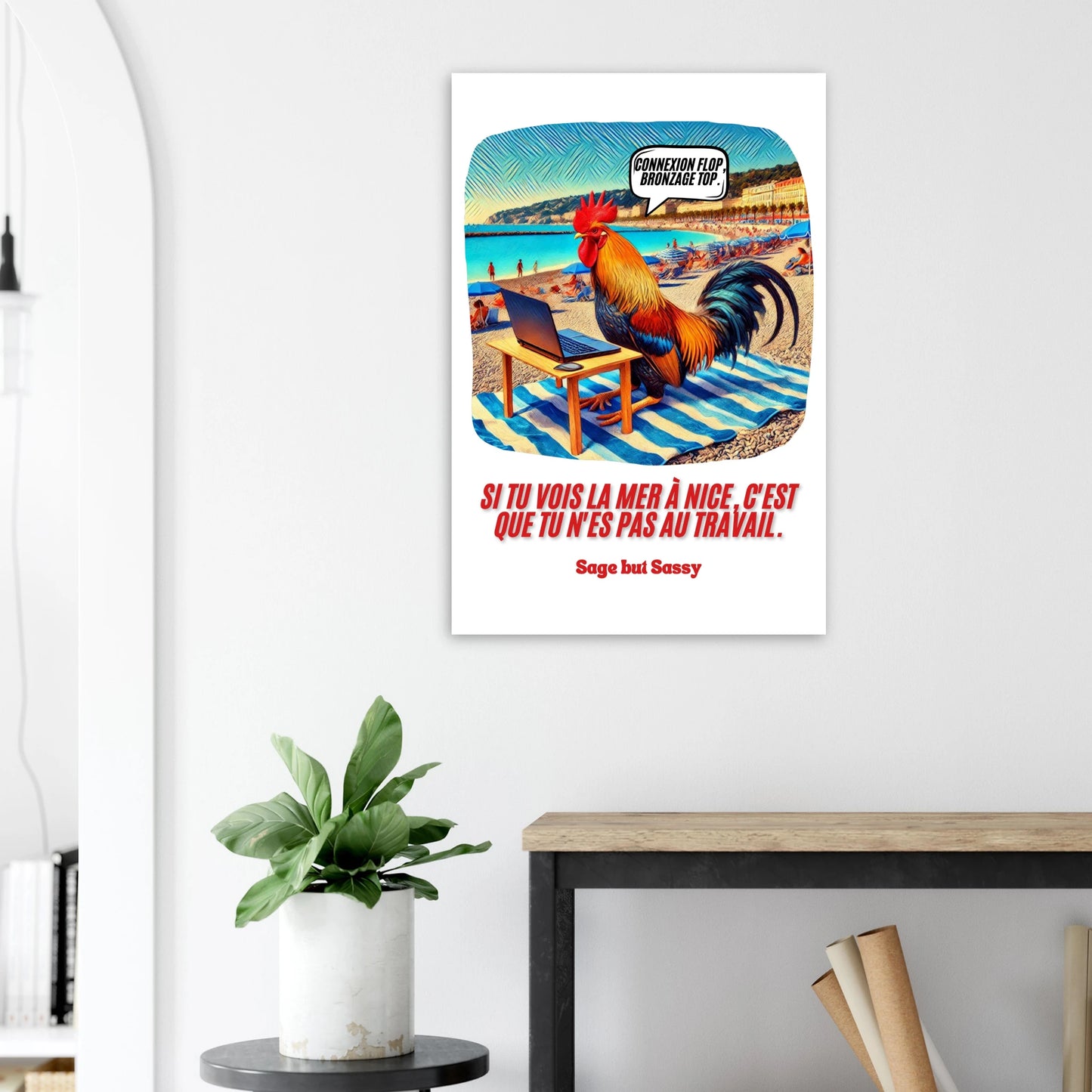 Classic Matte Paper Poster | Provence | Sud | Nice.