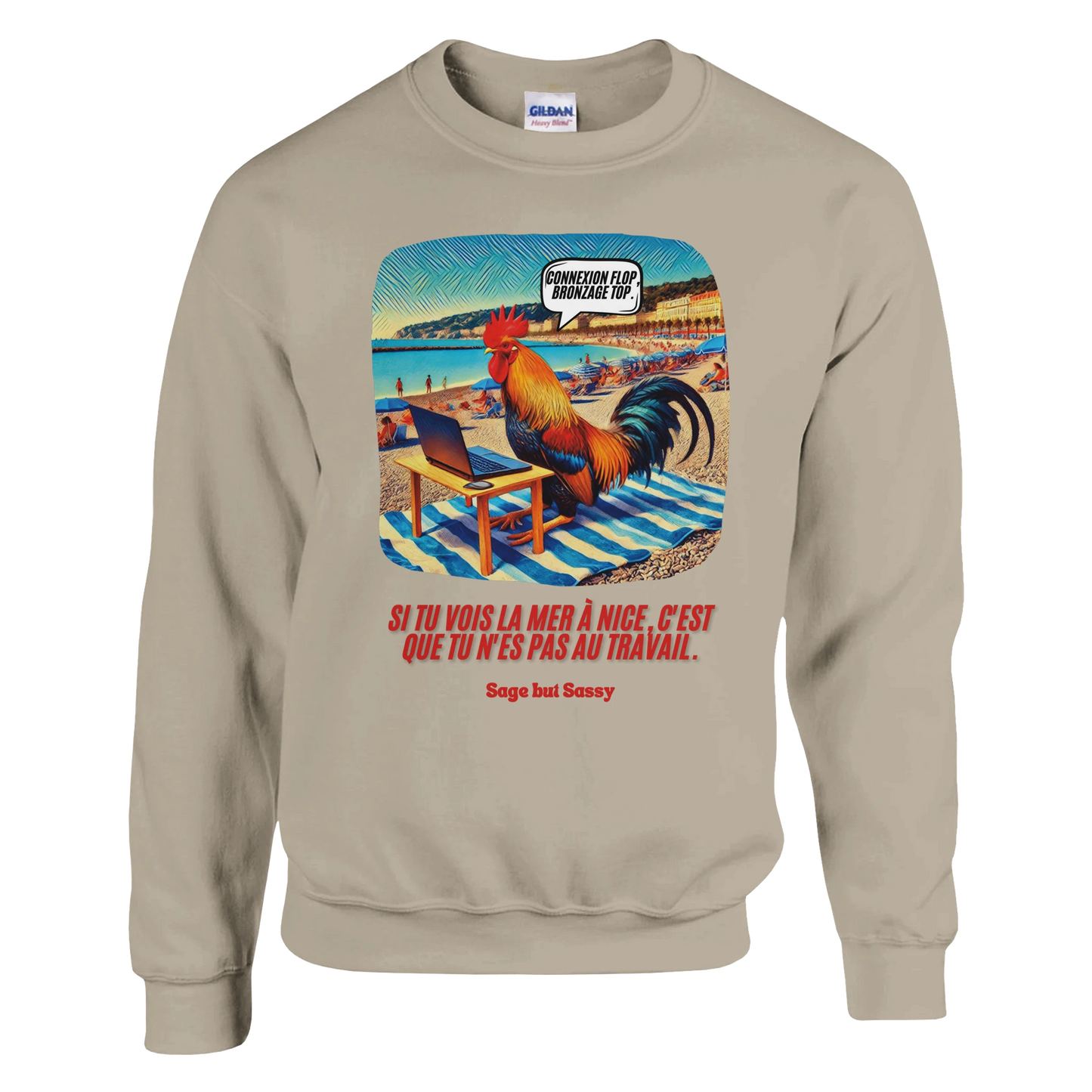 Classic Unisex Crewneck Sweatshirt | Provence | Sud | Nice.