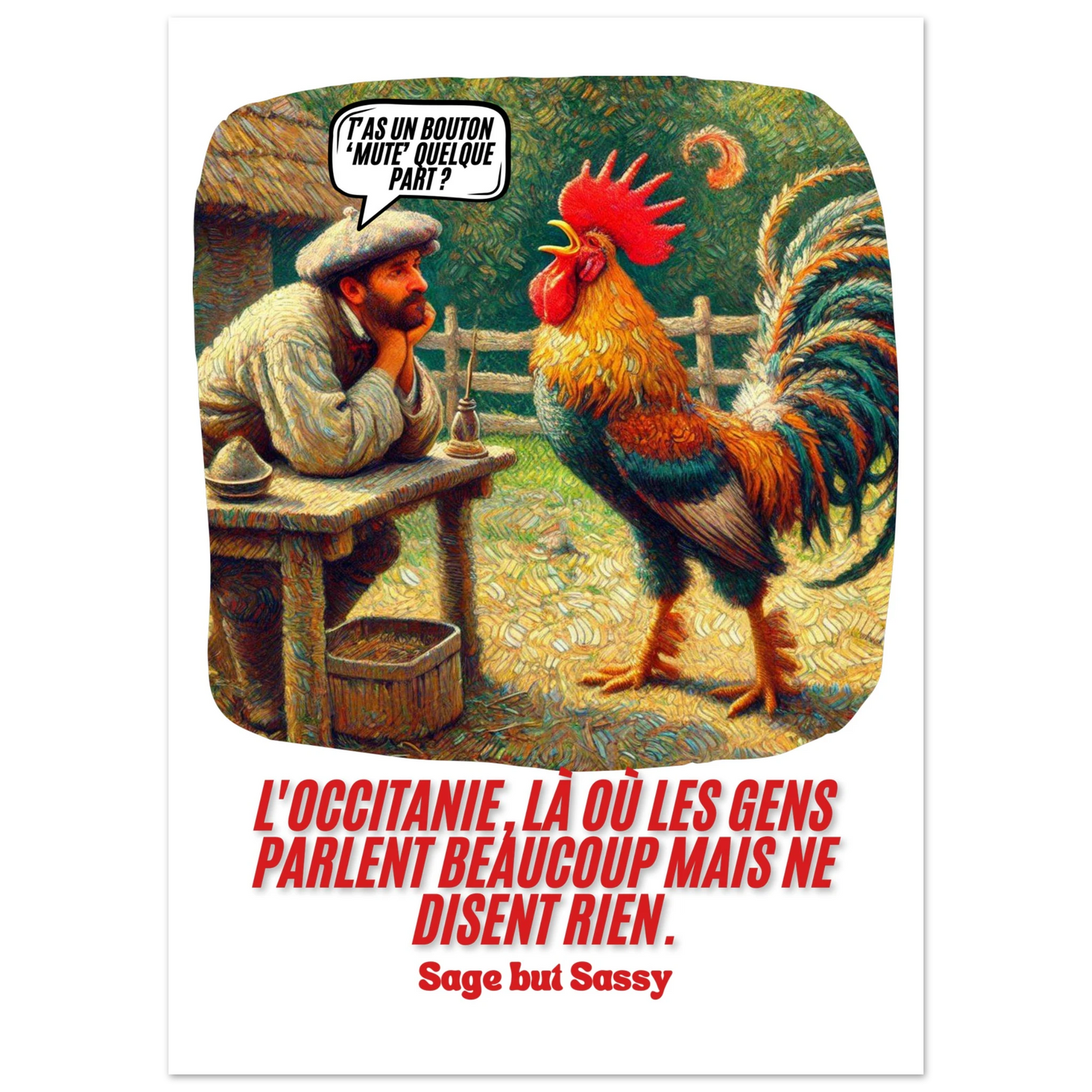 Classic Matte Paper Poster | L'Occitanie.