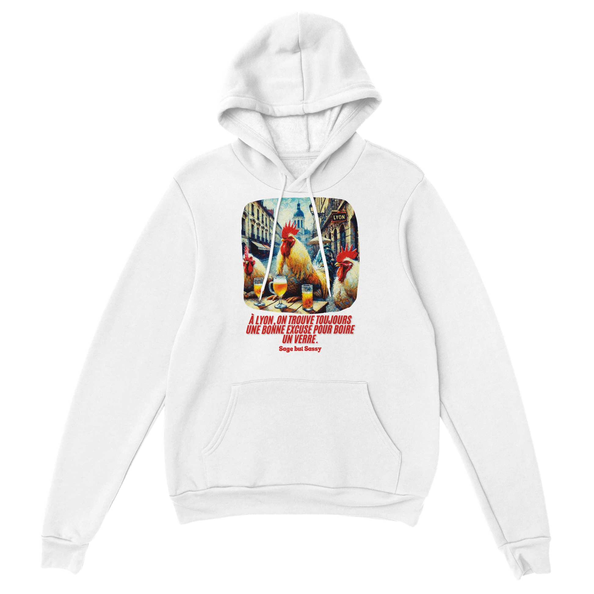 Classic Unisex Pullover Hoodie | Lyon.
