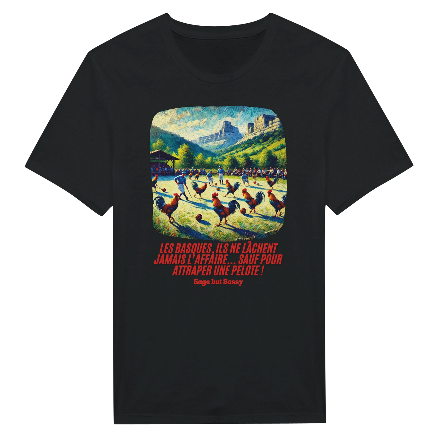 Classic Unisex Crewneck T-shirt | Pays Basque.