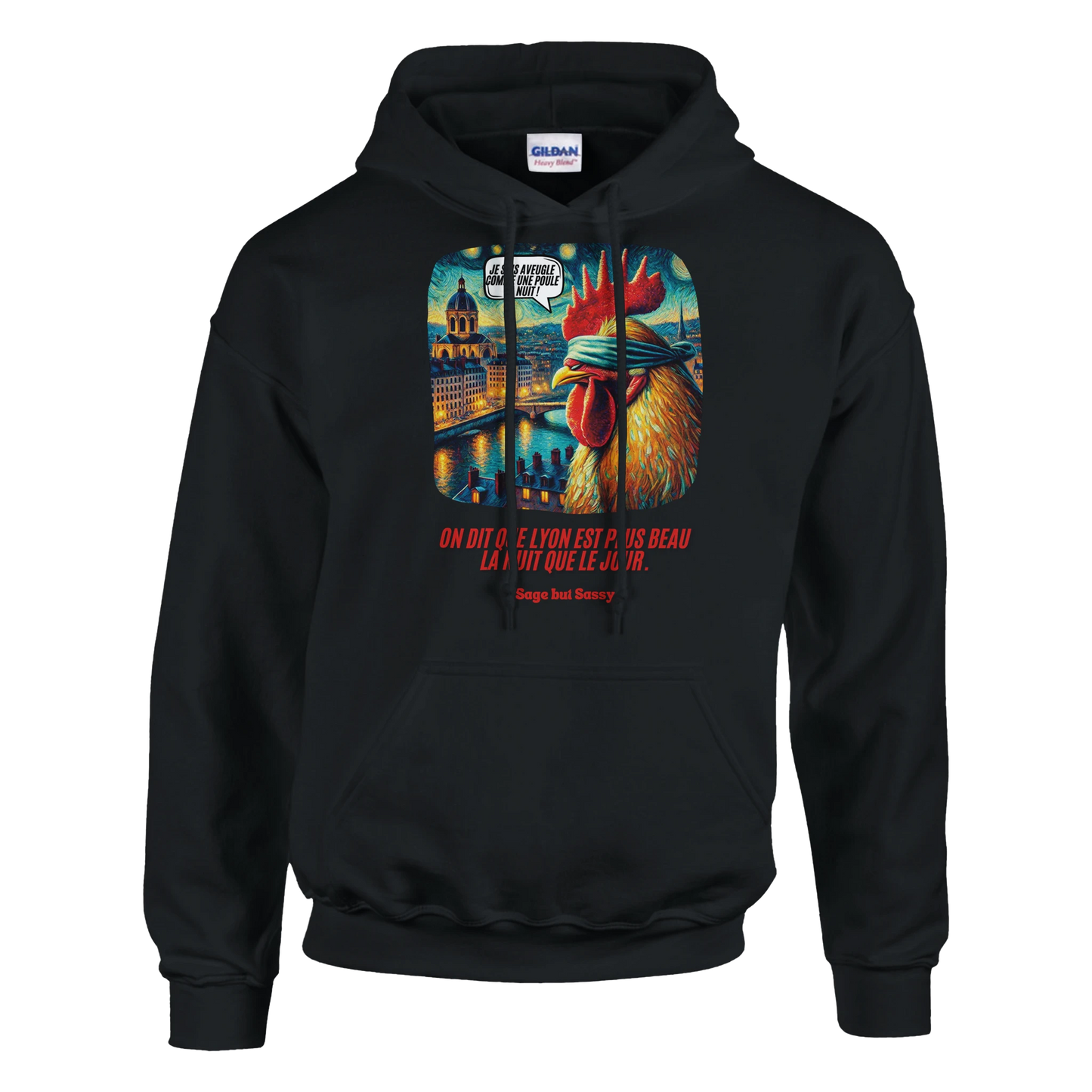 Classic Unisex Pullover Hoodie | Lyon.