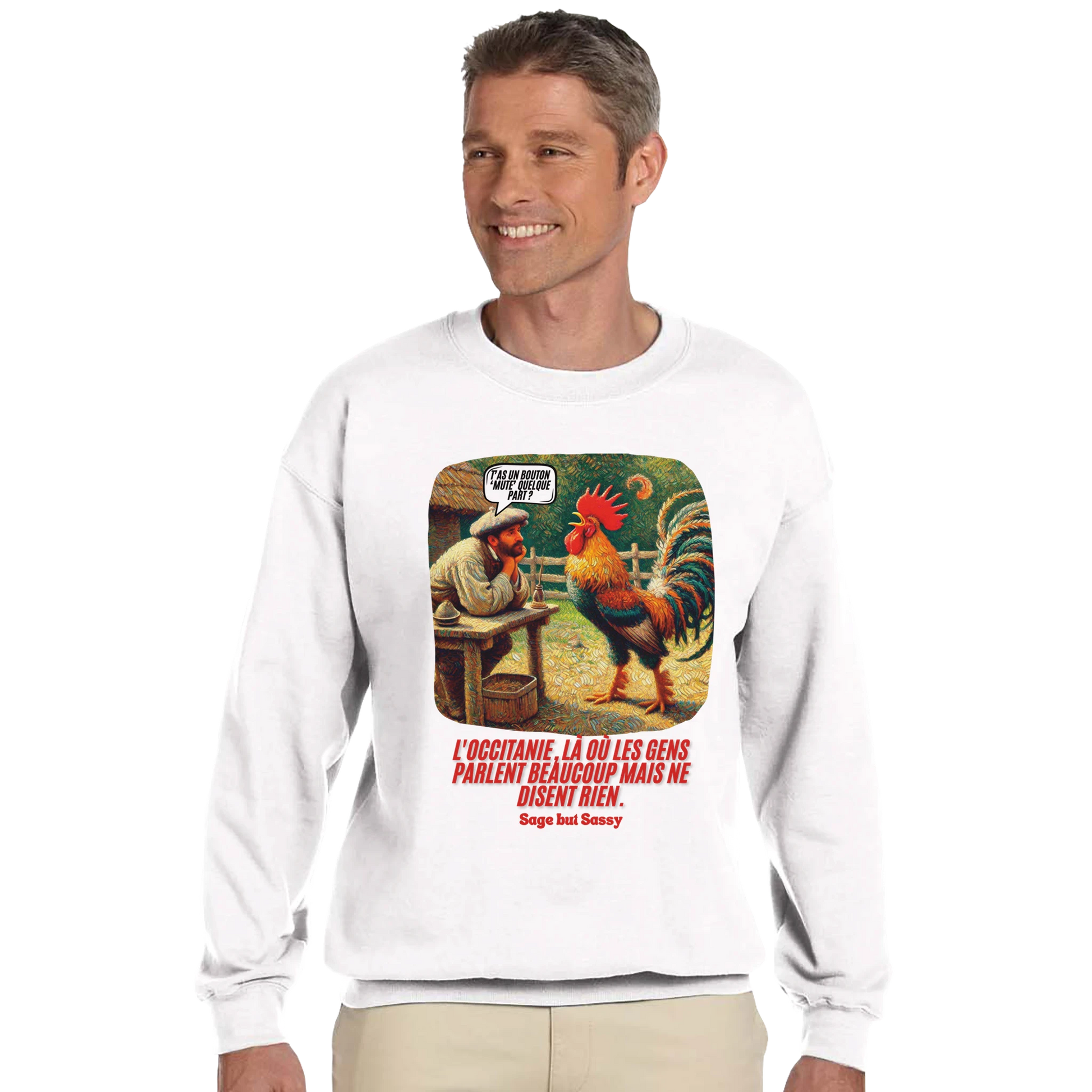 Classic Unisex Crewneck Sweatshirt | L'Occitanie.