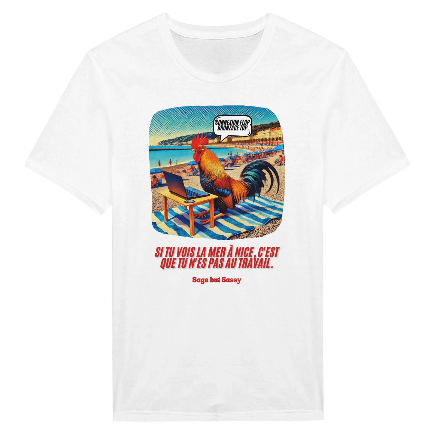Classic Unisex Crewneck T-shirt | Provence | Sud | Nice.