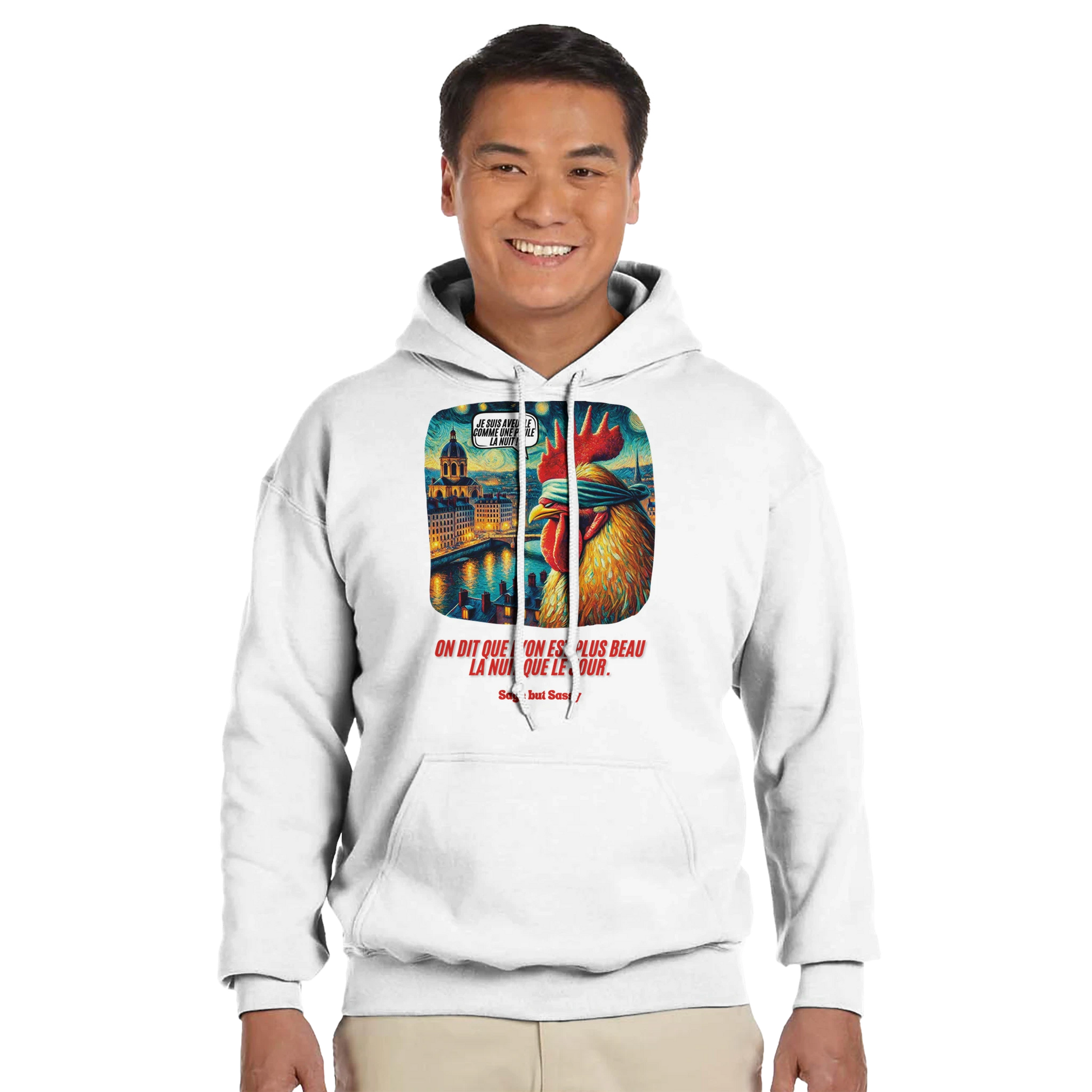 Classic Unisex Pullover Hoodie | Lyon.