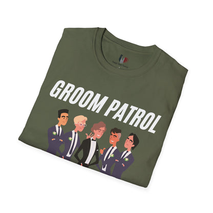 Groom patrol, T-Shirt, Funny Bachelor Party Tee