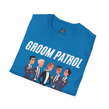 Groom patrol, T-Shirt, Funny Bachelor Party Tee