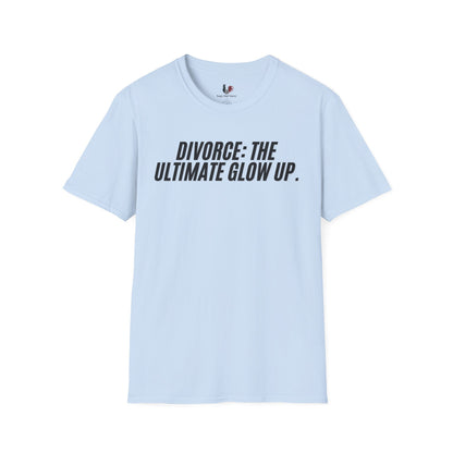 Divorce: the ultimate glowup, Unisex Softstyle T-Shirt, Divorce/Breakout