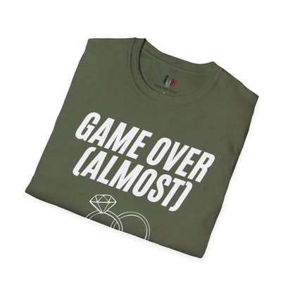 Game over (almost), T-Shirt, Funny Bachelor Party Tee