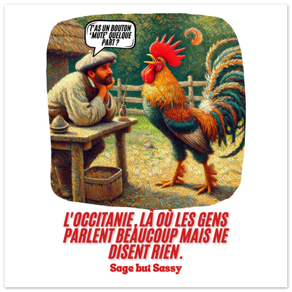 Classic Matte Paper Poster | L'Occitanie.