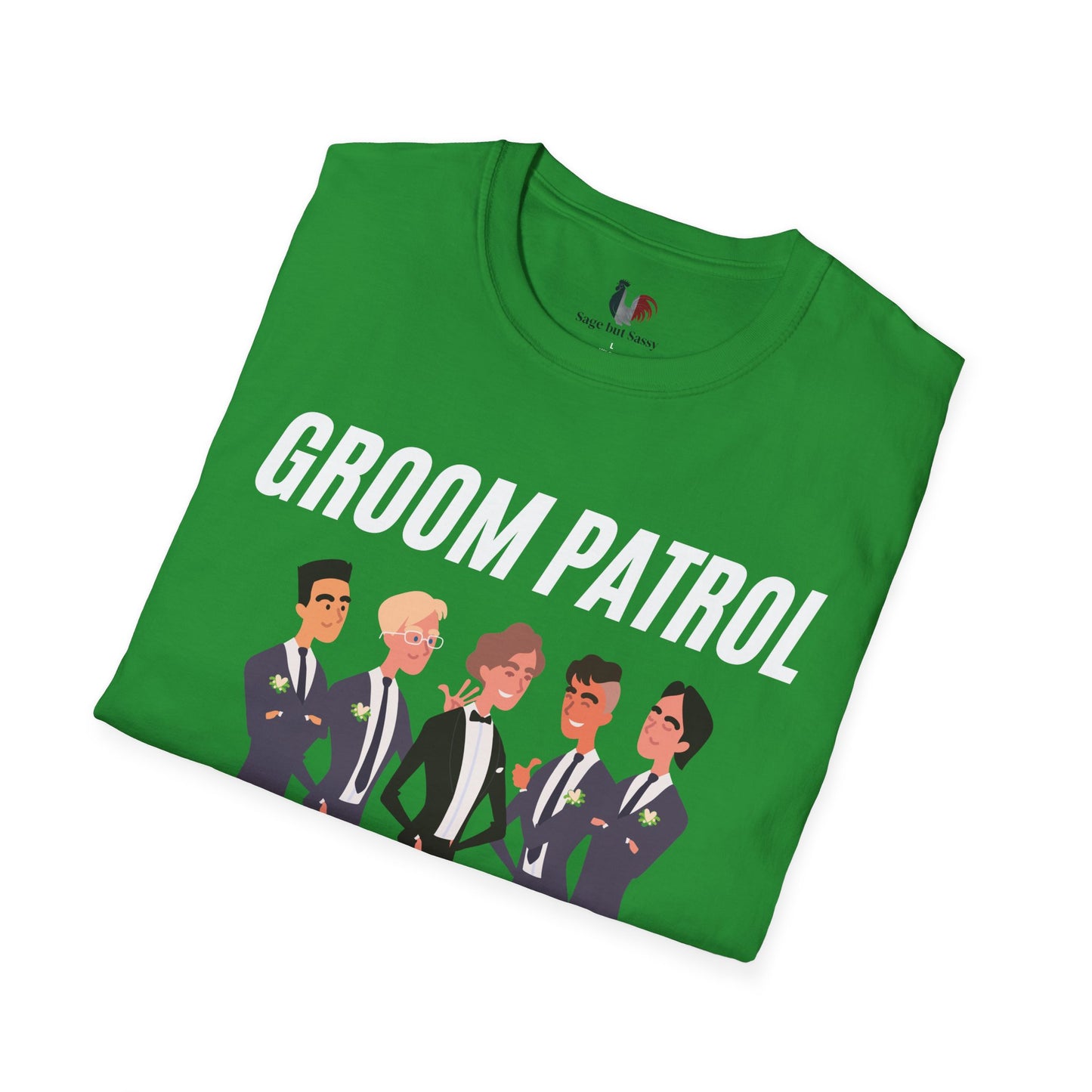 Groom patrol, T-Shirt, Funny Bachelor Party Tee
