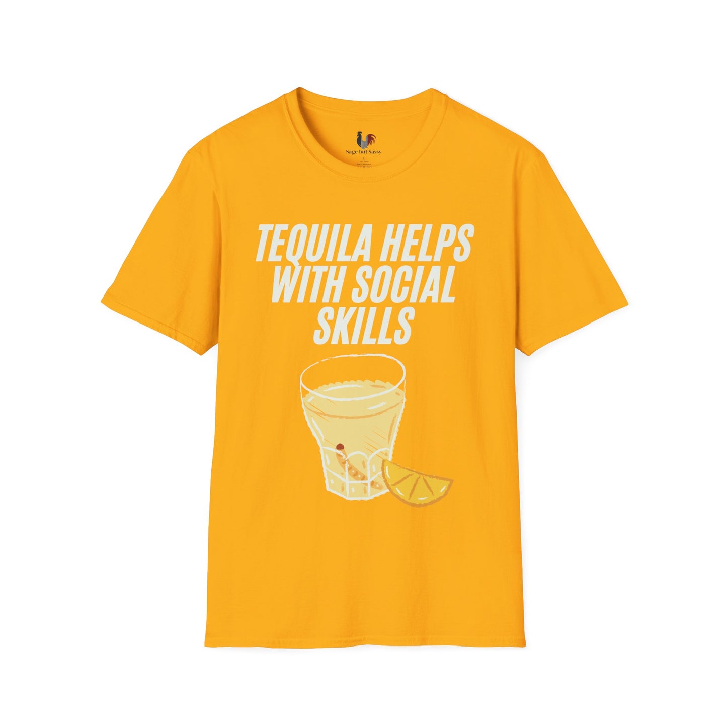 Tequila helps with social skills, T-Shirt, Funny Cinco de Mayo gift