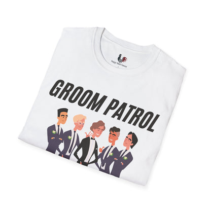 Groom patrol, T-Shirt, Funny Bachelor Party Tee
