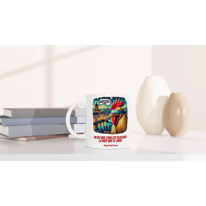 White 11oz Ceramic Mug | Lyon.