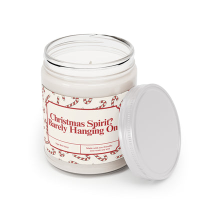 Funny Christmas Candle, Sarcastic Holiday Gift, Gag Present for Friends , Soy Scented Candle, Gift for Friends