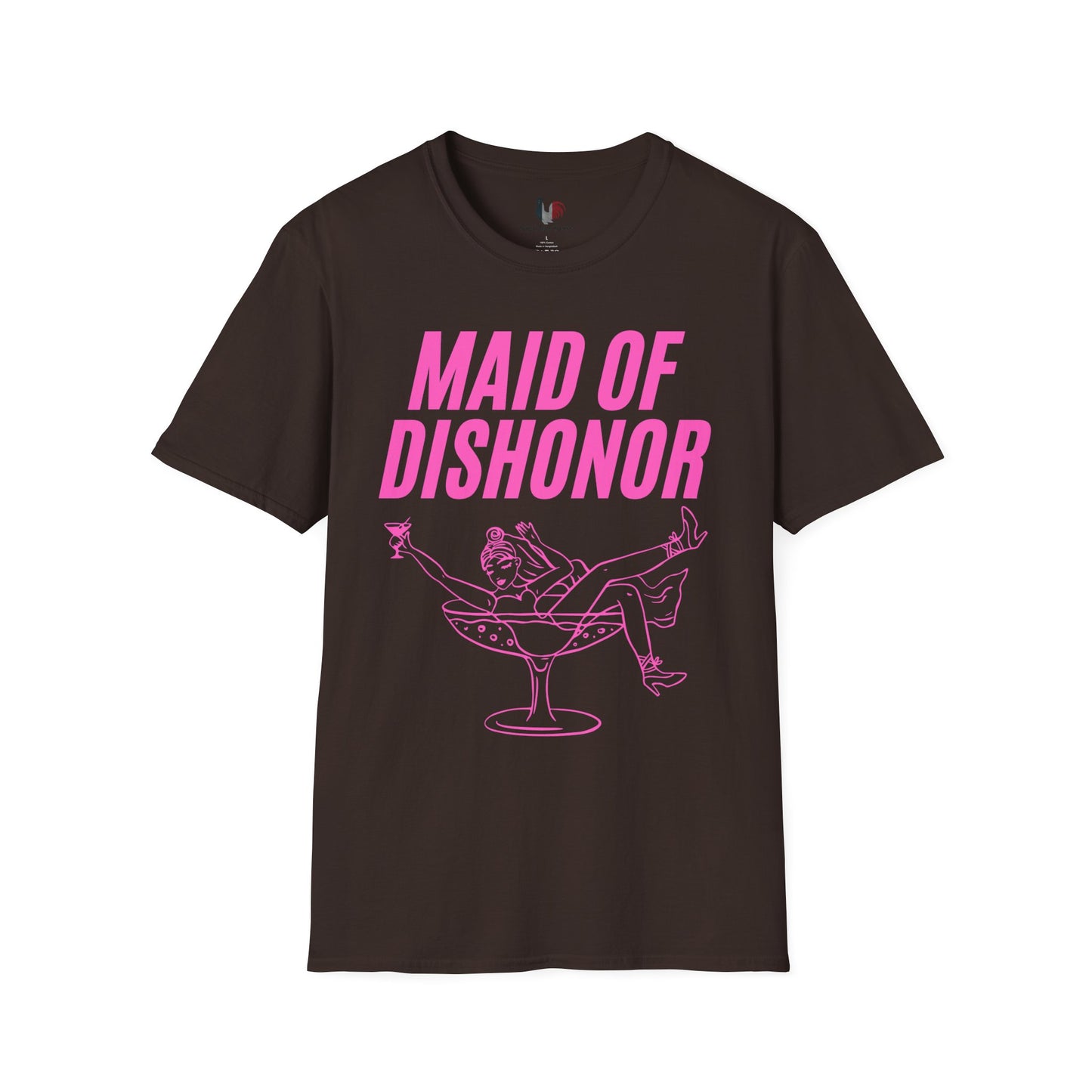 Maid of dishonor, T-Shirt, Funny Bachelorette Party Tee