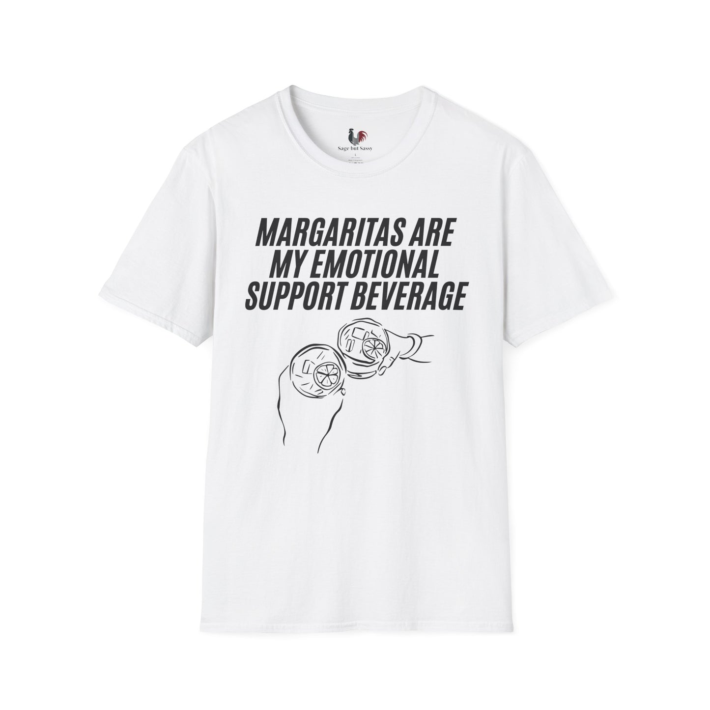Margaritas are my emotional support beverage, T-Shirt, Funny Cinco de Mayo gift