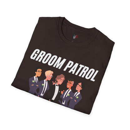 Groom patrol, T-Shirt, Funny Bachelor Party Tee