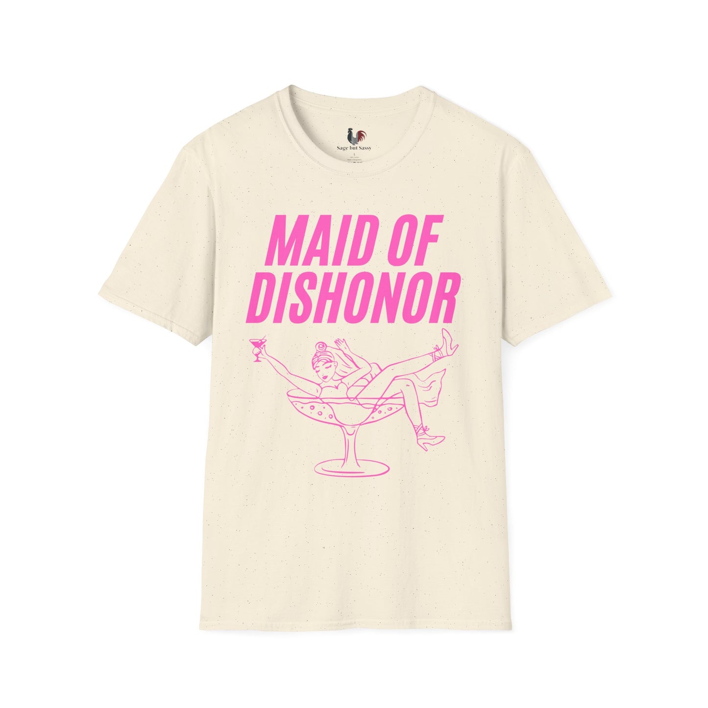 Maid of dishonor, T-Shirt, Funny Bachelorette Party Tee