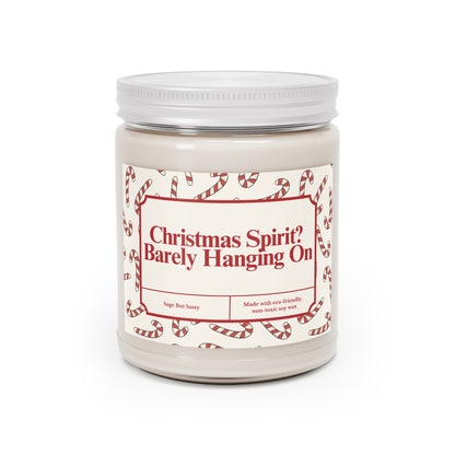 Funny Christmas Candle, Sarcastic Holiday Gift, Gag Present for Friends , Soy Scented Candle, Gift for Friends