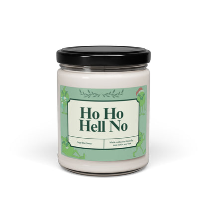 Grinch Vibes, Relaxation Candle, Mental Health, Scented Candle, Best Friend gift, Hate Christmas