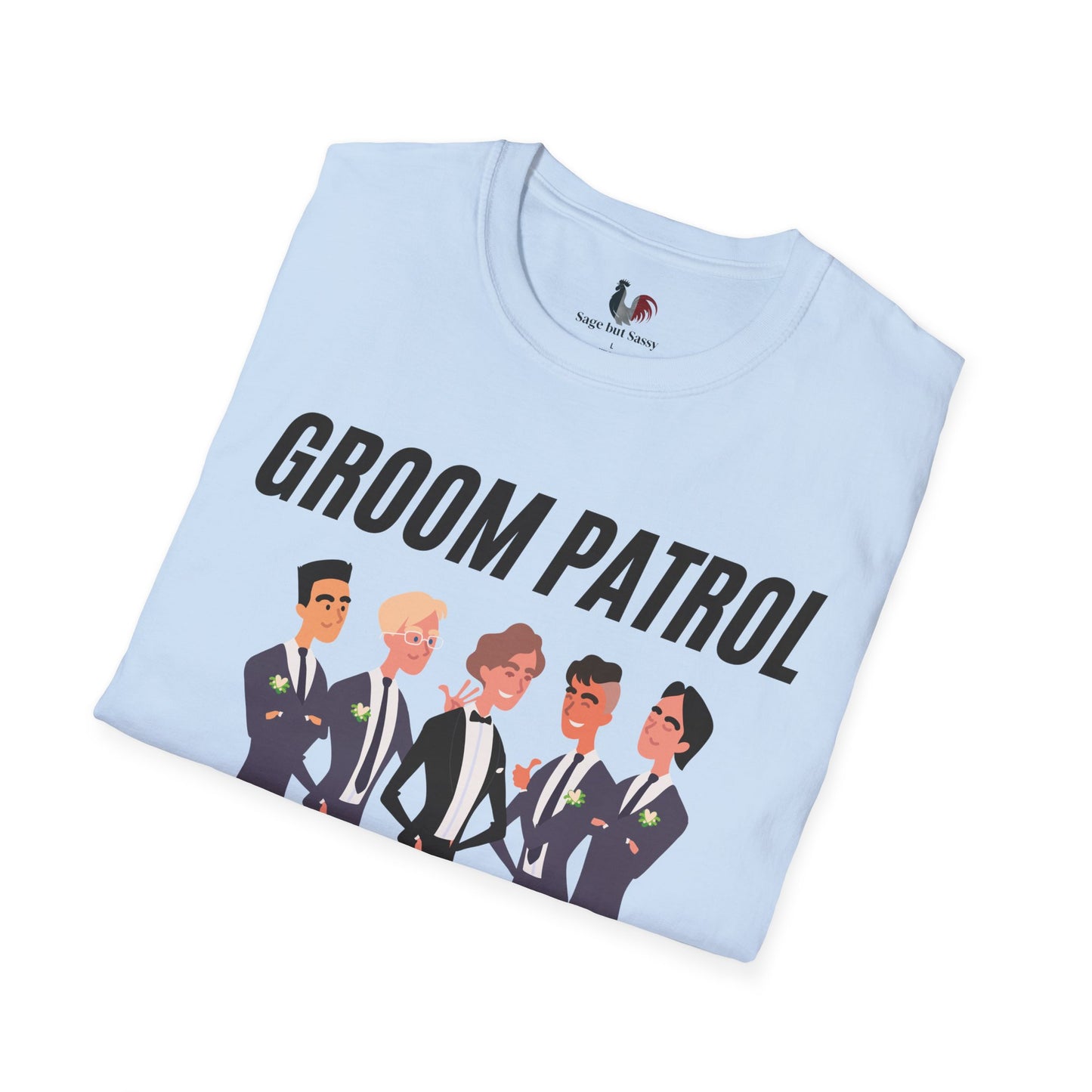 Groom patrol, T-Shirt, Funny Bachelor Party Tee