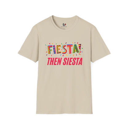 Fiesta then siesta, T-Shirt, Funny Cinco de Mayo gift