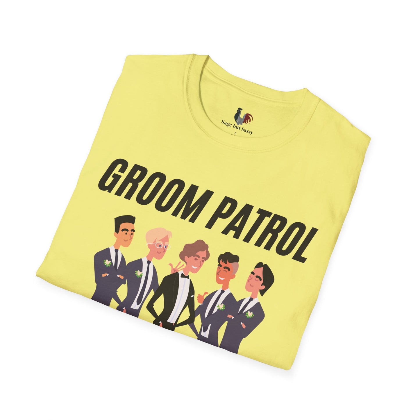 Groom patrol, T-Shirt, Funny Bachelor Party Tee