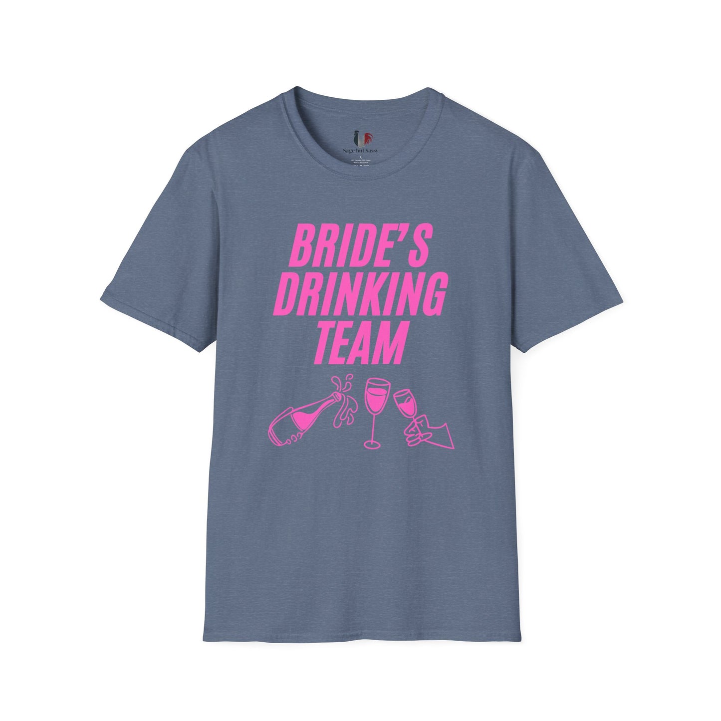 Bride's drinking team, T-Shirt, Funny Bachelorette Party Tee