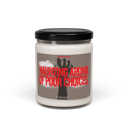 Haunting aroma of poor choices 2, Halloween Candle, Spooky Season, Witch, Ghost