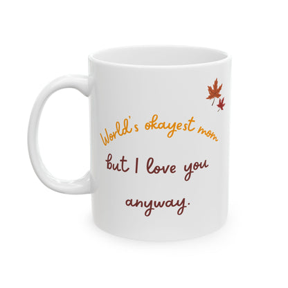 Funny Thanksgiving Mug - Thanksiving Gift for Mom, Gift for Friend, Fall Coffee Cup, Family Celebration