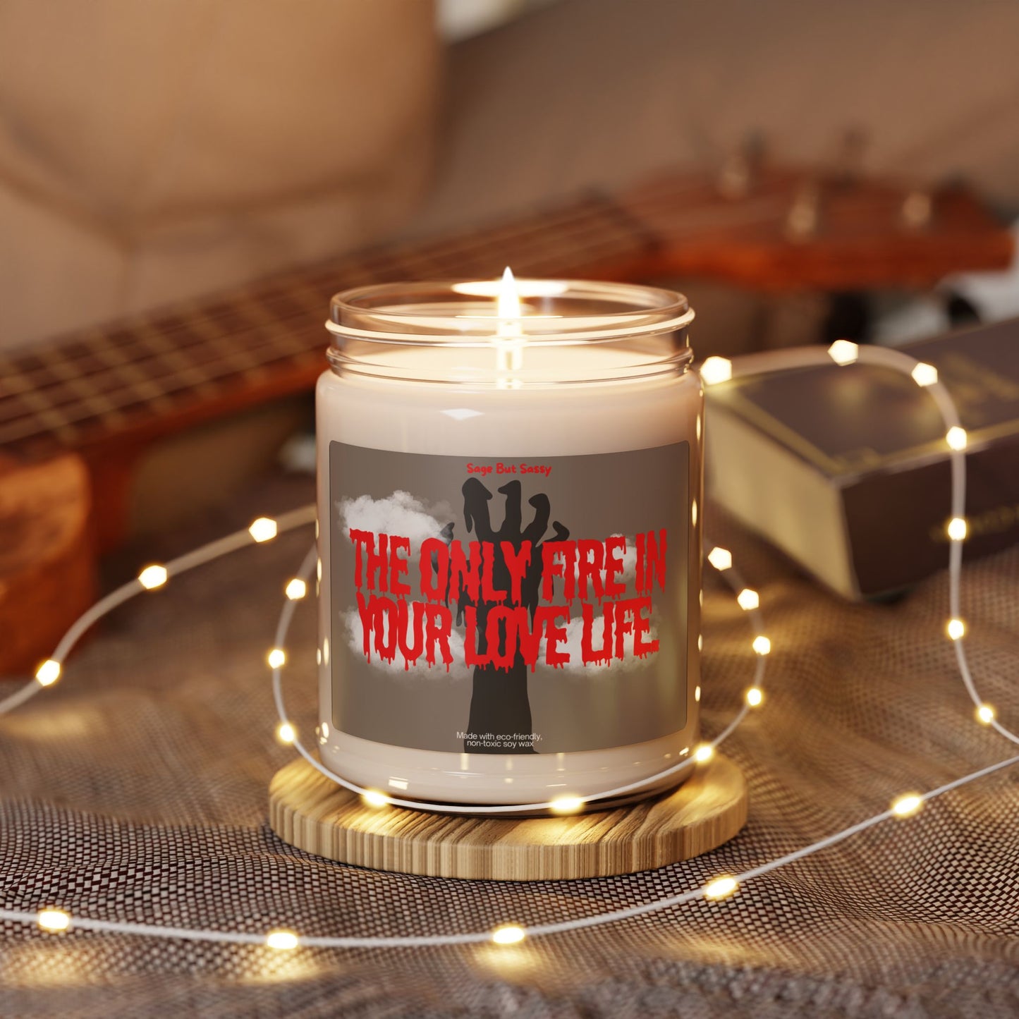 The only fire in your love life 2, Halloween Candle, Spooky Season, Witch, Ghost