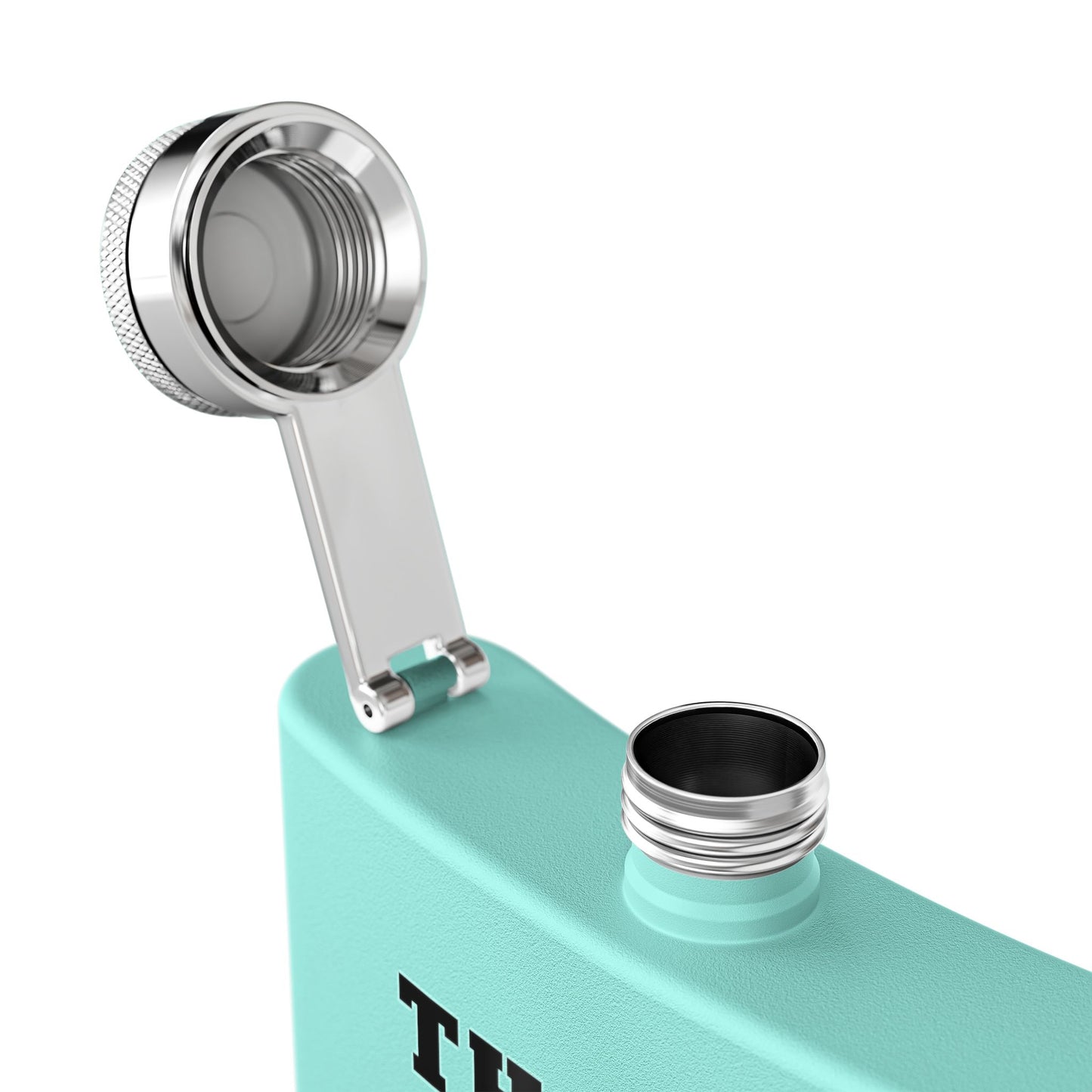 This is not water, Mind your business,  Flask, Stainless Steel Hip Flask, Skiing and Snowboarding accessories, 6oz