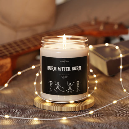Burn witch burn, Halloween Candle, Spooky Season, Witch, Skeleton