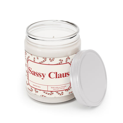Sassy Claus, Funny Christmas Candle, Christmas Gag Gift, Inappropriate Gifts for Christmas Party, Snarky Christmas Gift