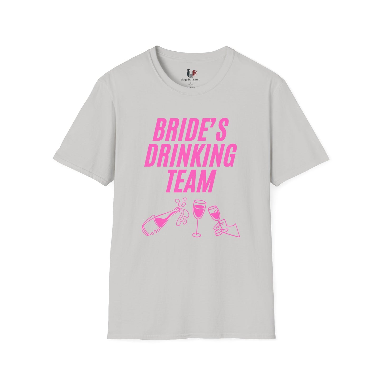 Bride's drinking team, T-Shirt, Funny Bachelorette Party Tee