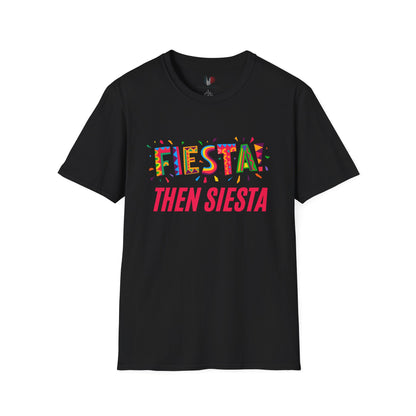 Fiesta then siesta, T-Shirt, Funny Cinco de Mayo gift