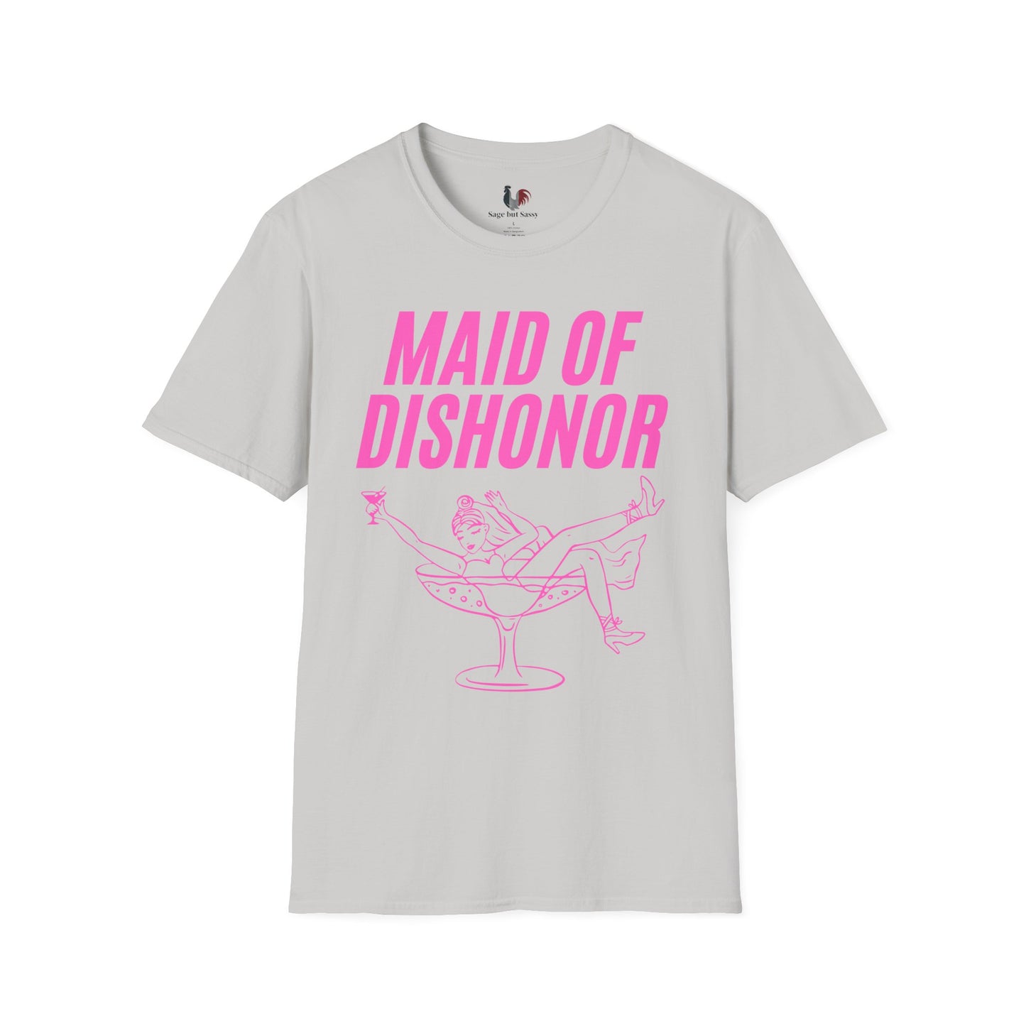 Maid of dishonor, T-Shirt, Funny Bachelorette Party Tee