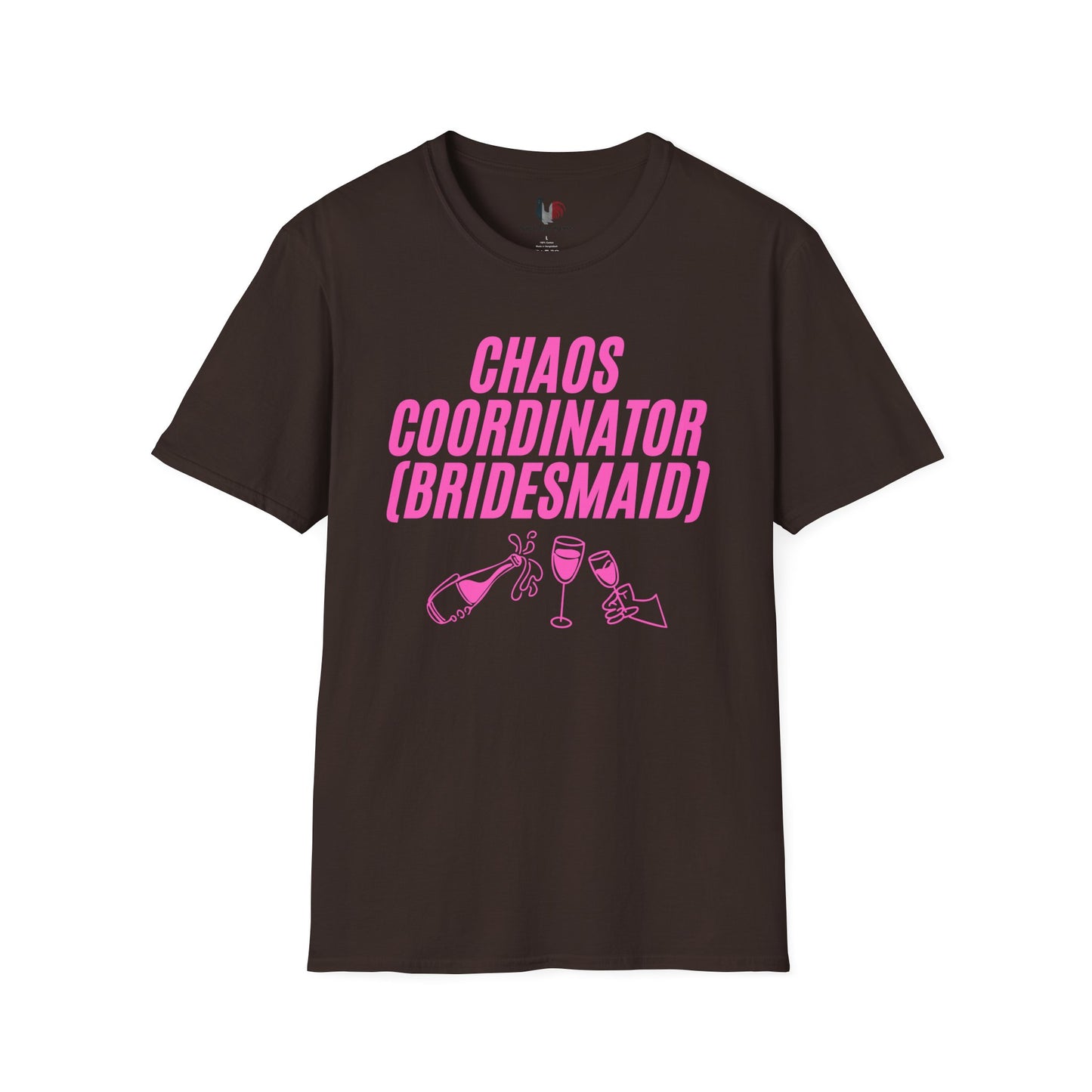 Chaos coordinator (bridesmaid), T-Shirt, Funny Bachelorette Party Tee