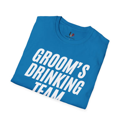 Groom's drinking team, T-Shirt, Funny Bachelor Party Tee