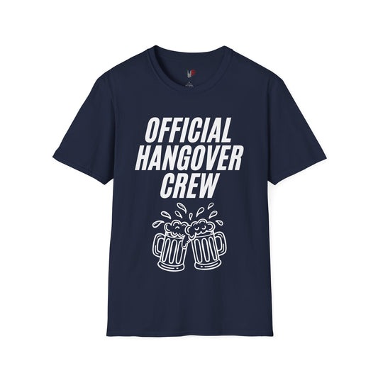 Official hangover crew, T-Shirt, Funny Bachelor Party Tee