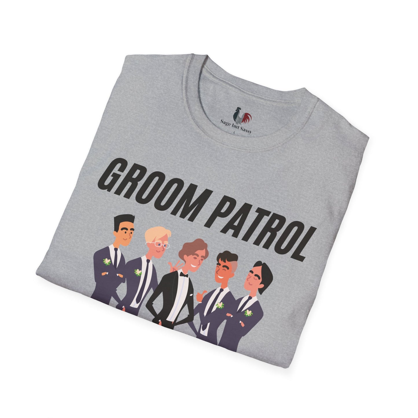 Groom patrol, T-Shirt, Funny Bachelor Party Tee